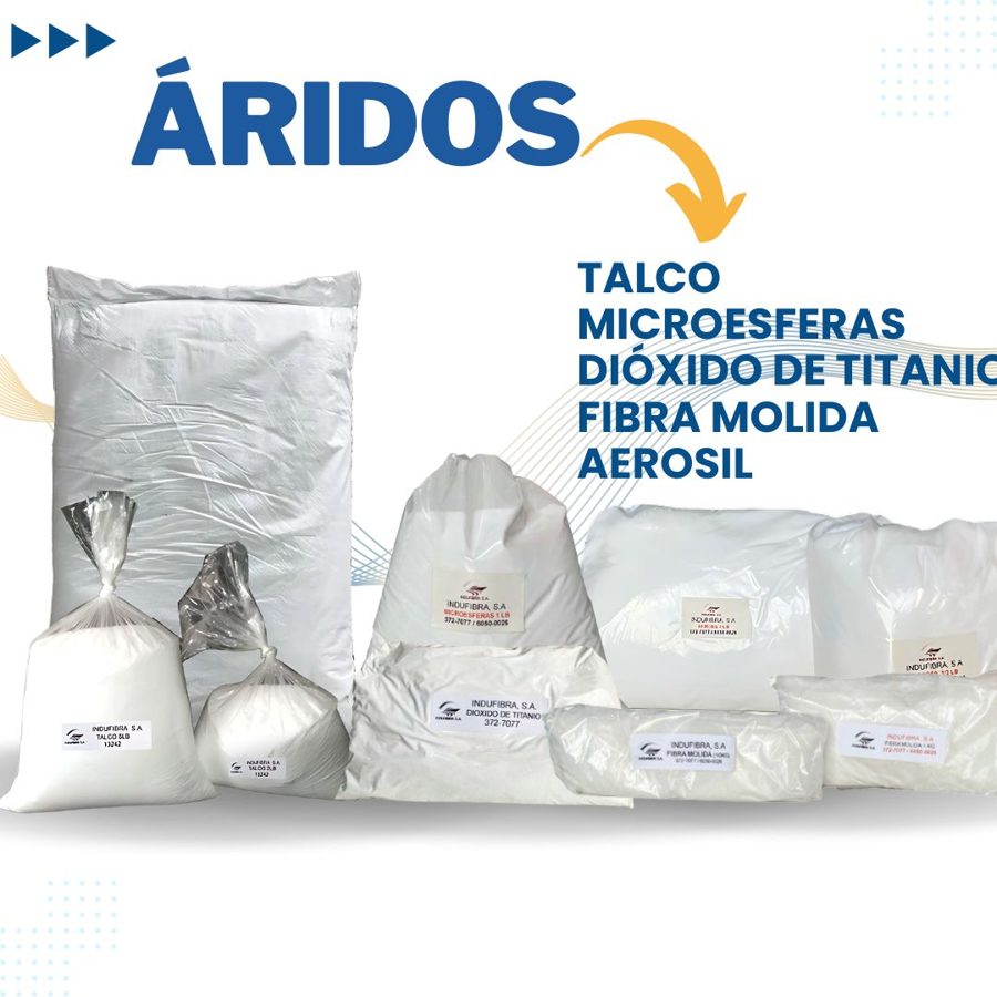 Tarjeta de áridos para preparar pastas